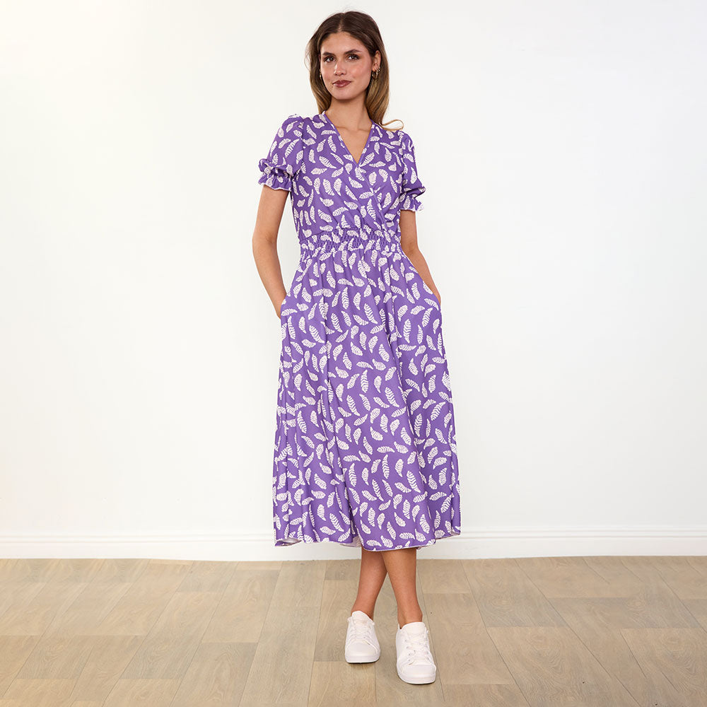 Belle Dress (Violet Feather)