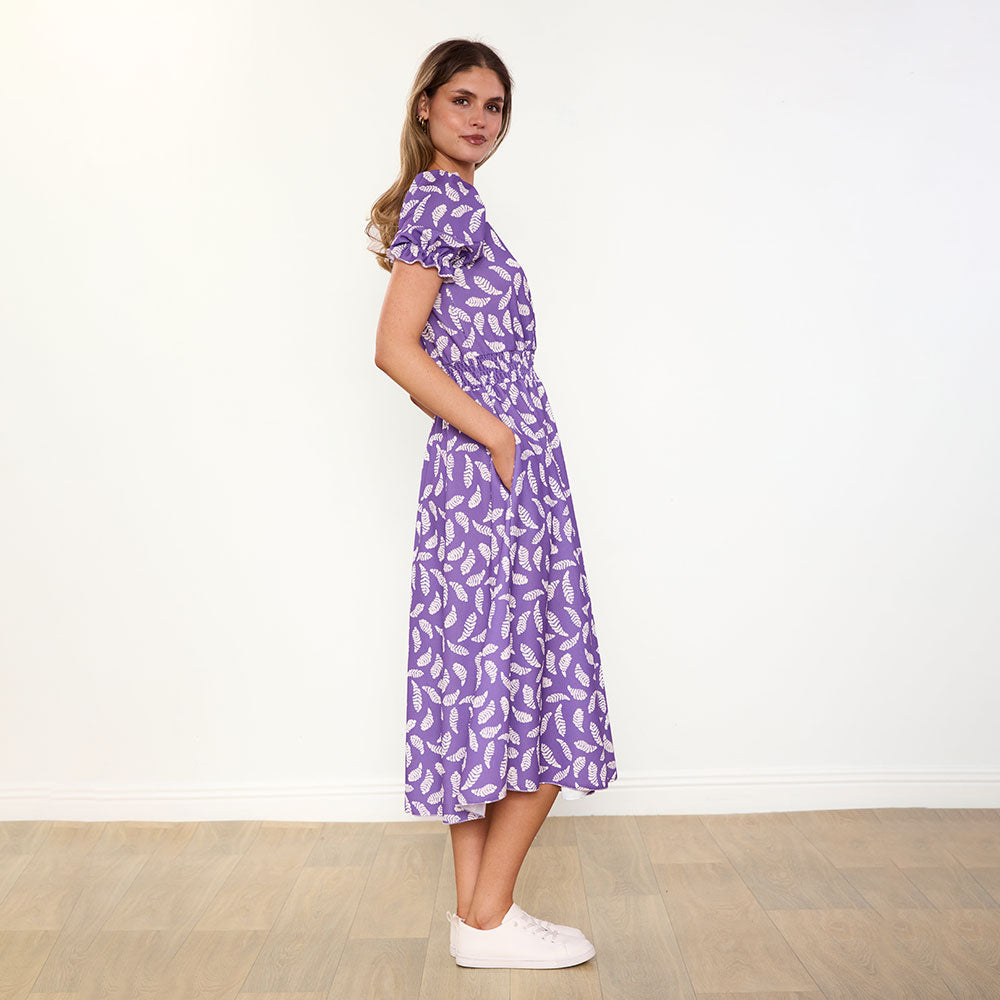 Belle Dress (Violet Feather)