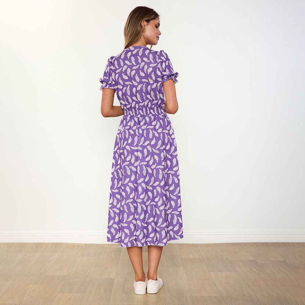 Belle Dress (Violet Feather)