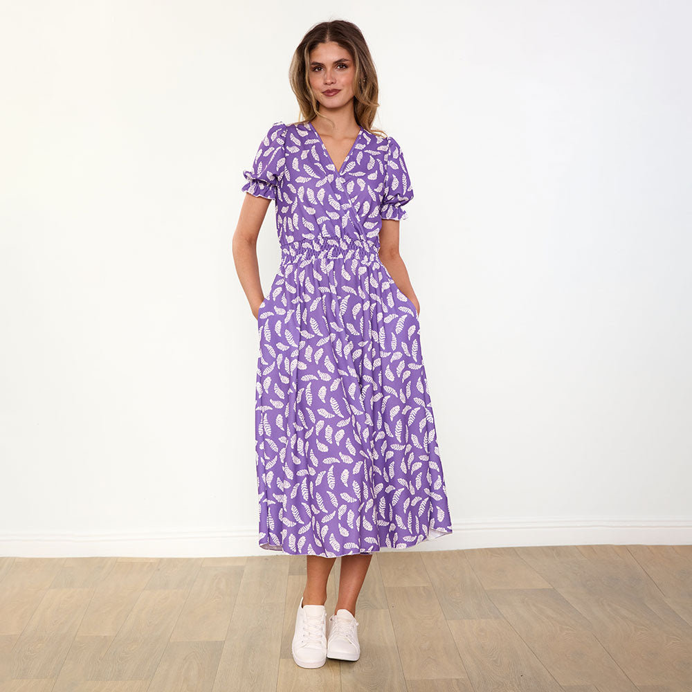 Belle Dress (Violet Feather)