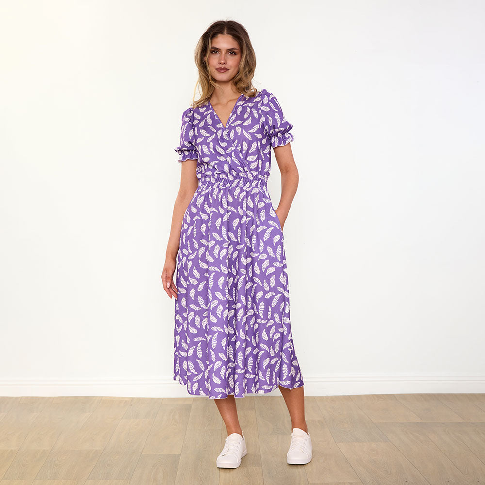 Belle Dress (Violet Feather)