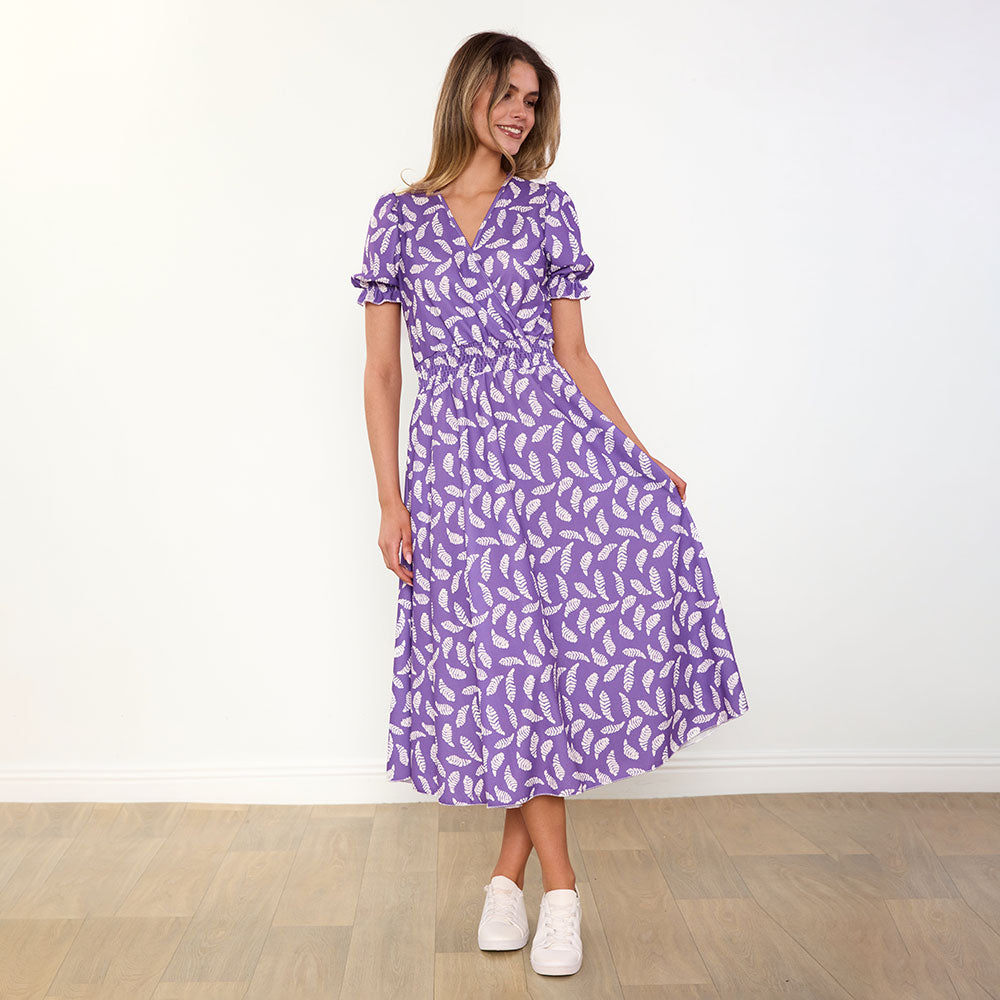 Belle Dress (Violet Feather)