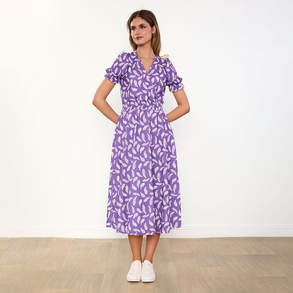 Belle Dress (Violet Feather)