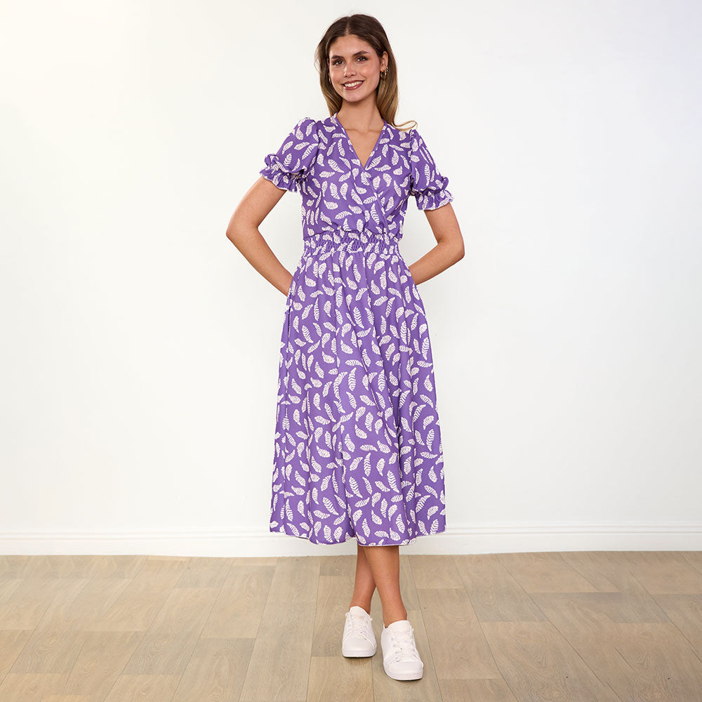 Belle Dress (Violet Feather)