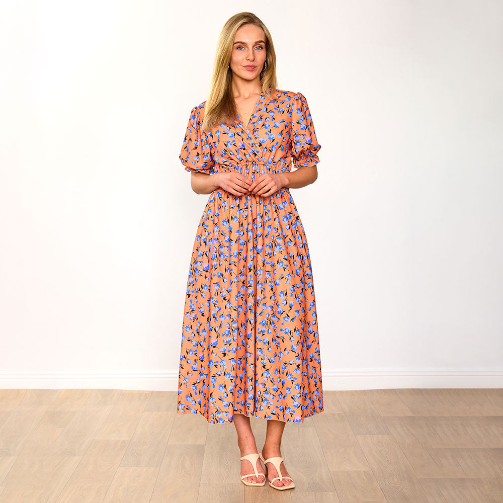 Bonnie Dress (Amber/Blue Bell)