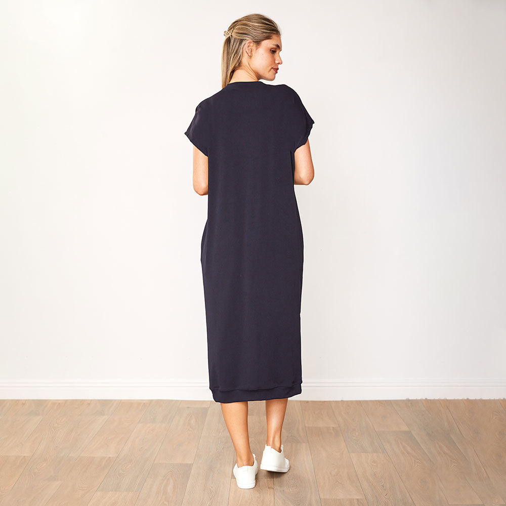 Bree Dress (Navy)