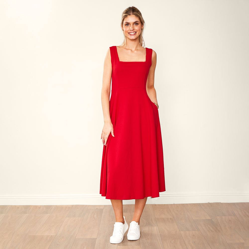 Bronagh Dress (Red)