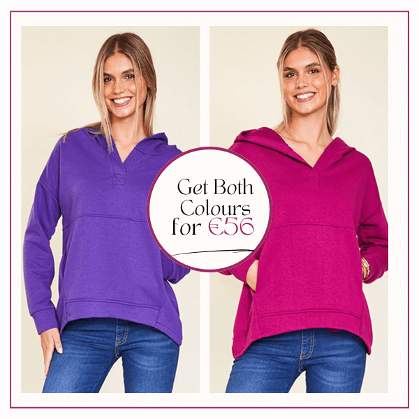 Kodi Hoody (Violet & Berry) For only €56.00