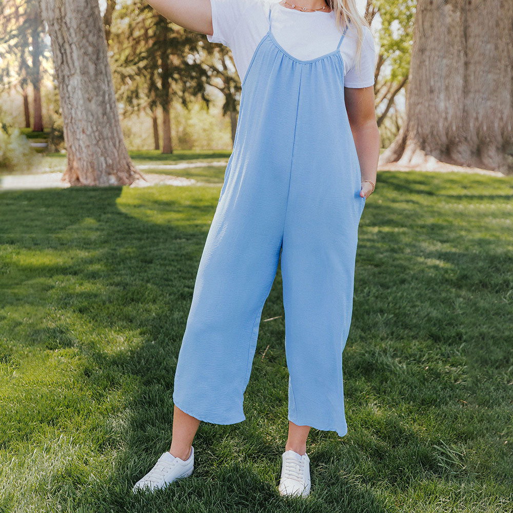 Lennie Jumpsuit (Blue)