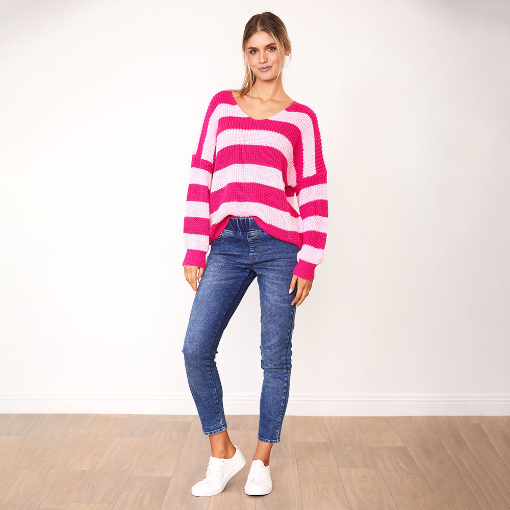 Candice Jumper (Pink/Baby pink)