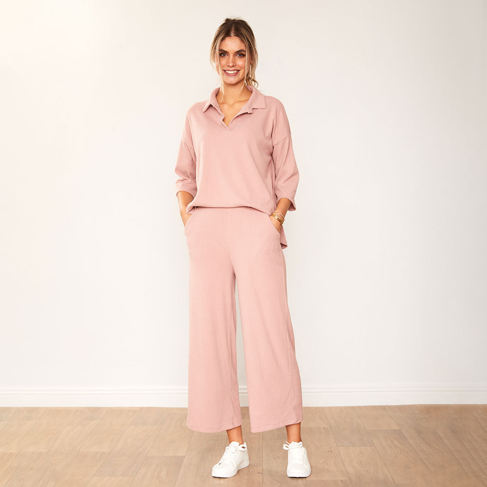 Off the Shoulder Luxury Drawstring Loungewear Set – Alice's Boutique