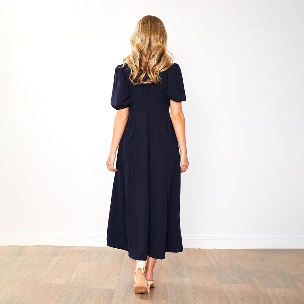 Nicole Dress (Navy)