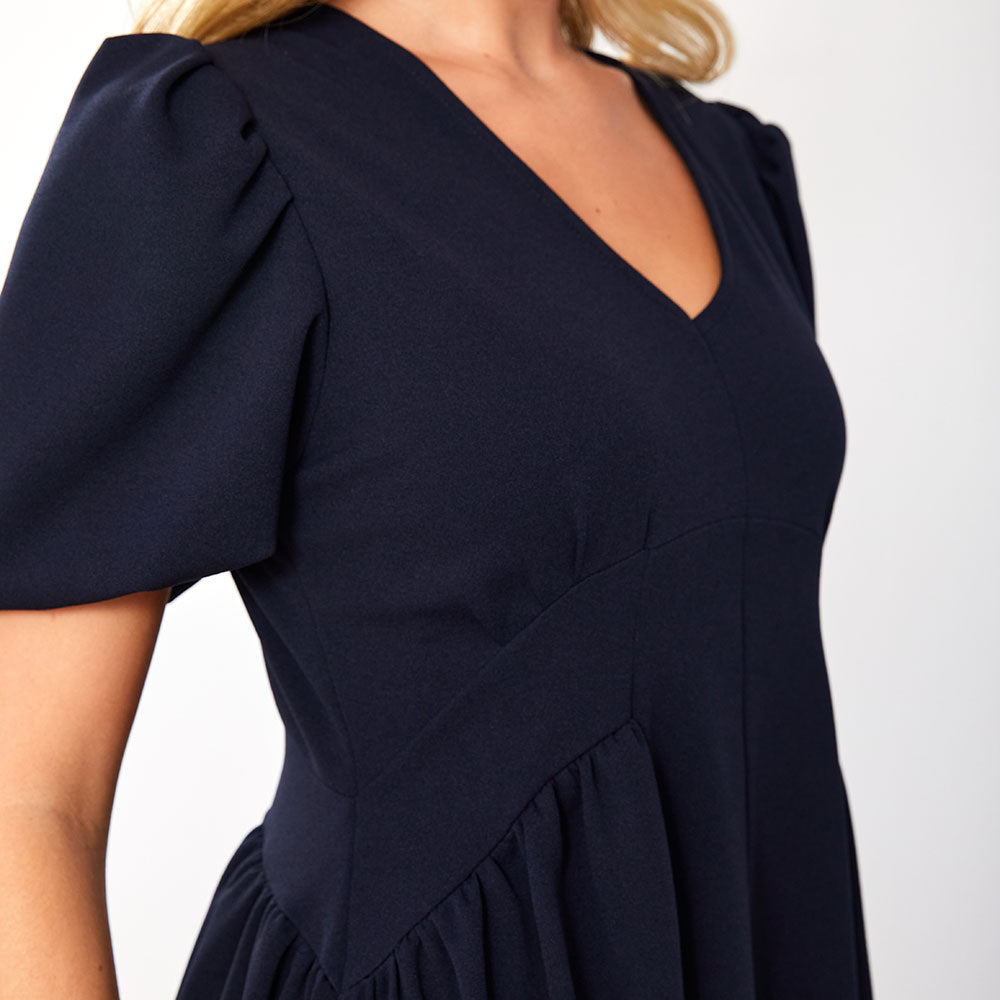 Nicole Dress (Navy)