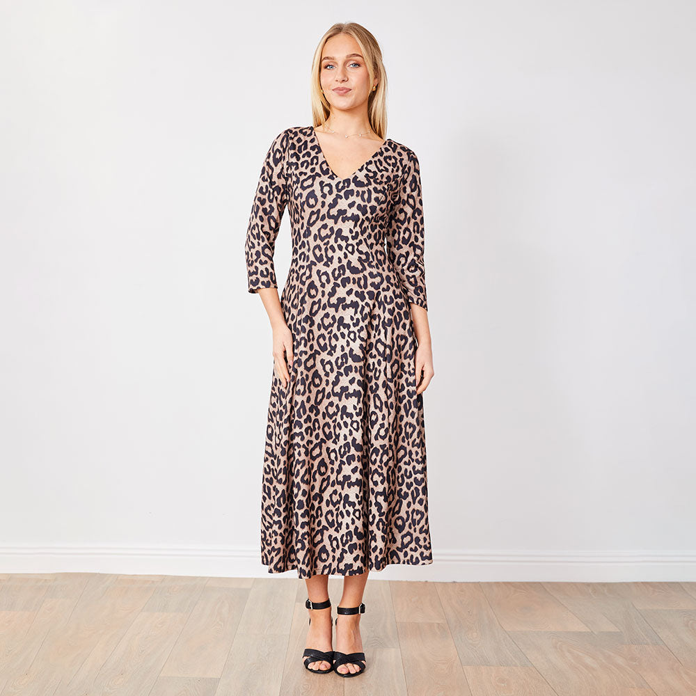 Carter Dress (Leopard)