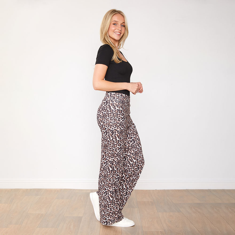 Sadie Trousers (Leopard)