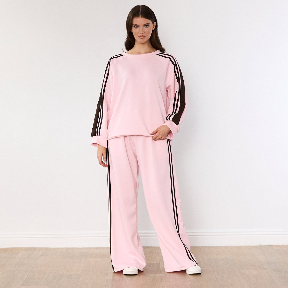 Chelsea Stripe Co-ord (Pink)