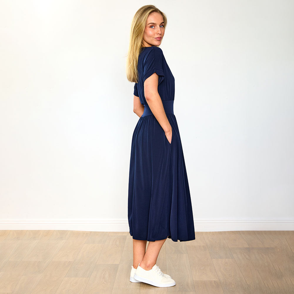 Cladagh Dress (Navy)