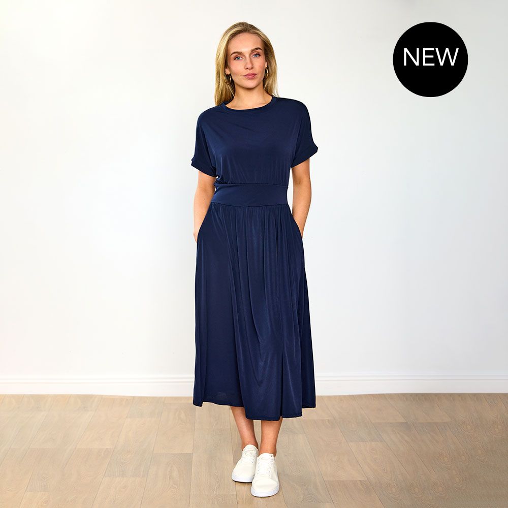 Cladagh Dress (Navy)