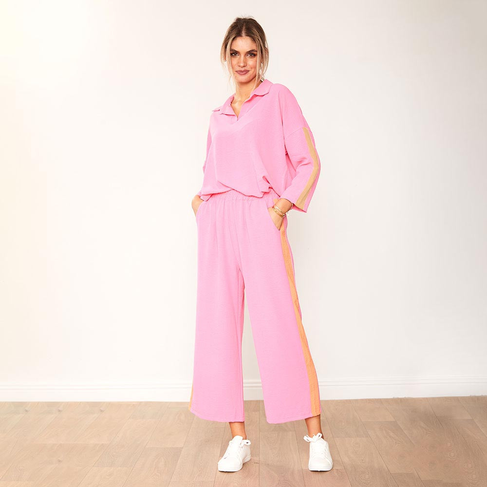 Clara Co-Ord (Pink/Orange)