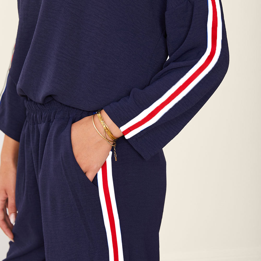 Clara Co-Ord (Red & White)