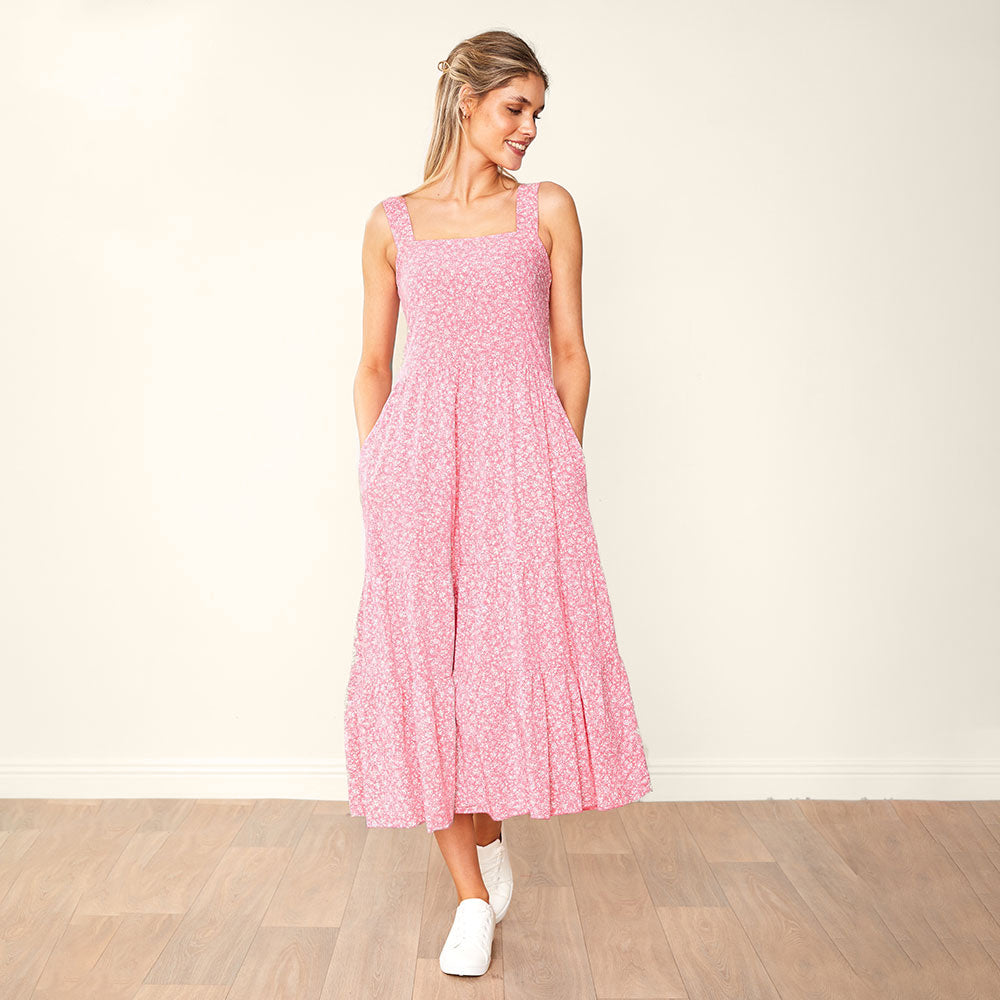 Diana Dress (Pink)