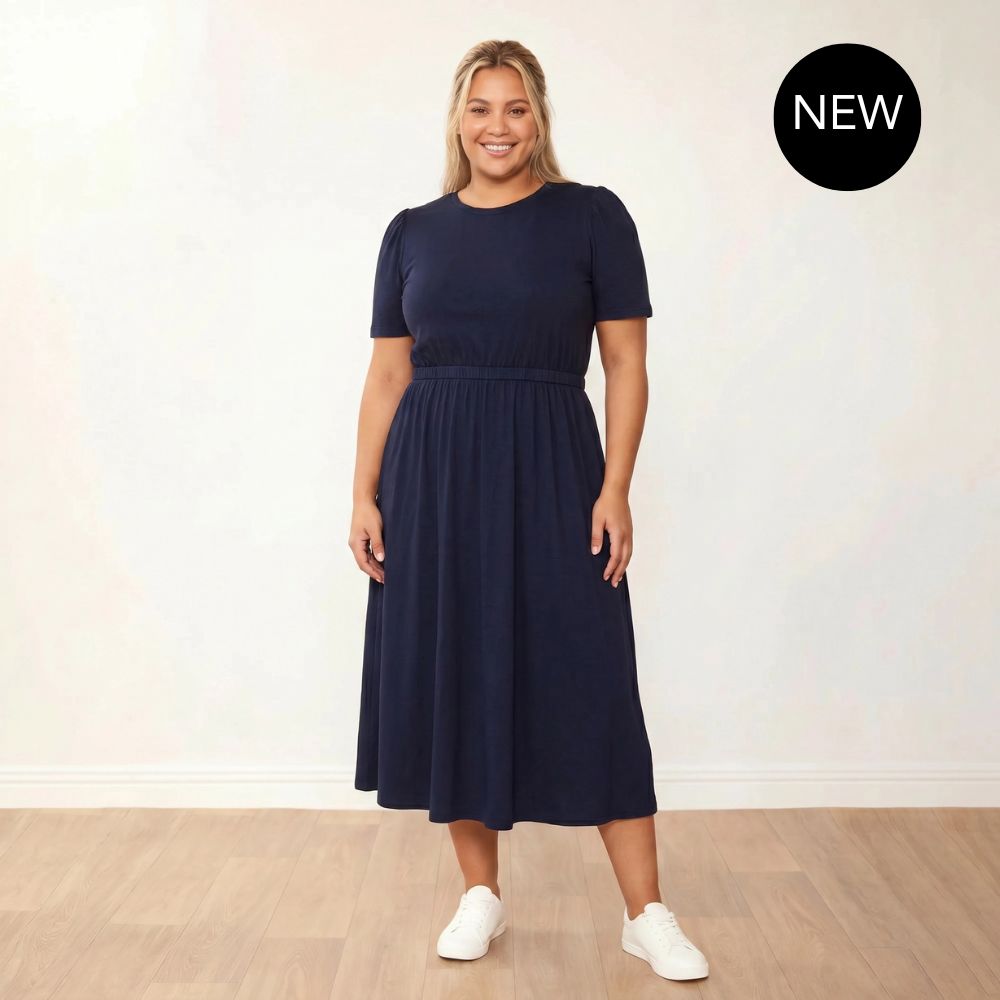 Eilish Dress (Navy)