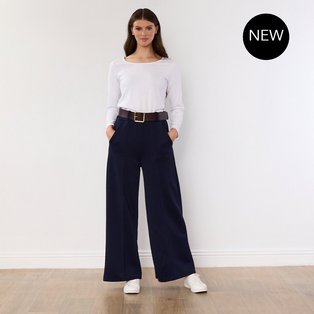 Ellana Trousers (Navy)