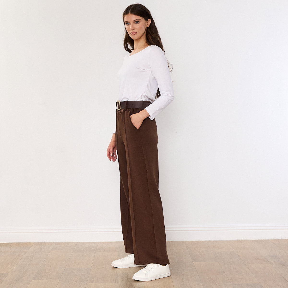 Ellana Trousers (Brown)