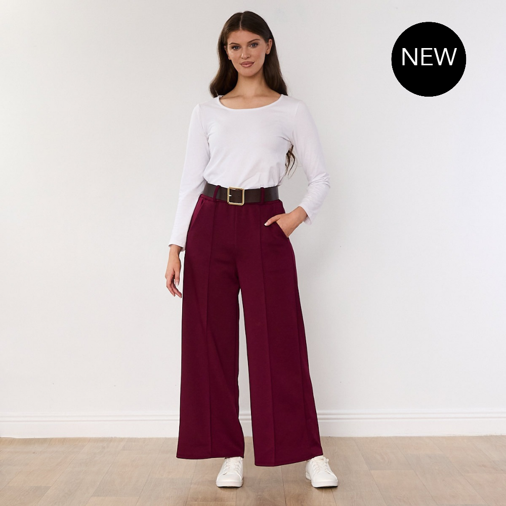 Ellana Trousers (Wine)