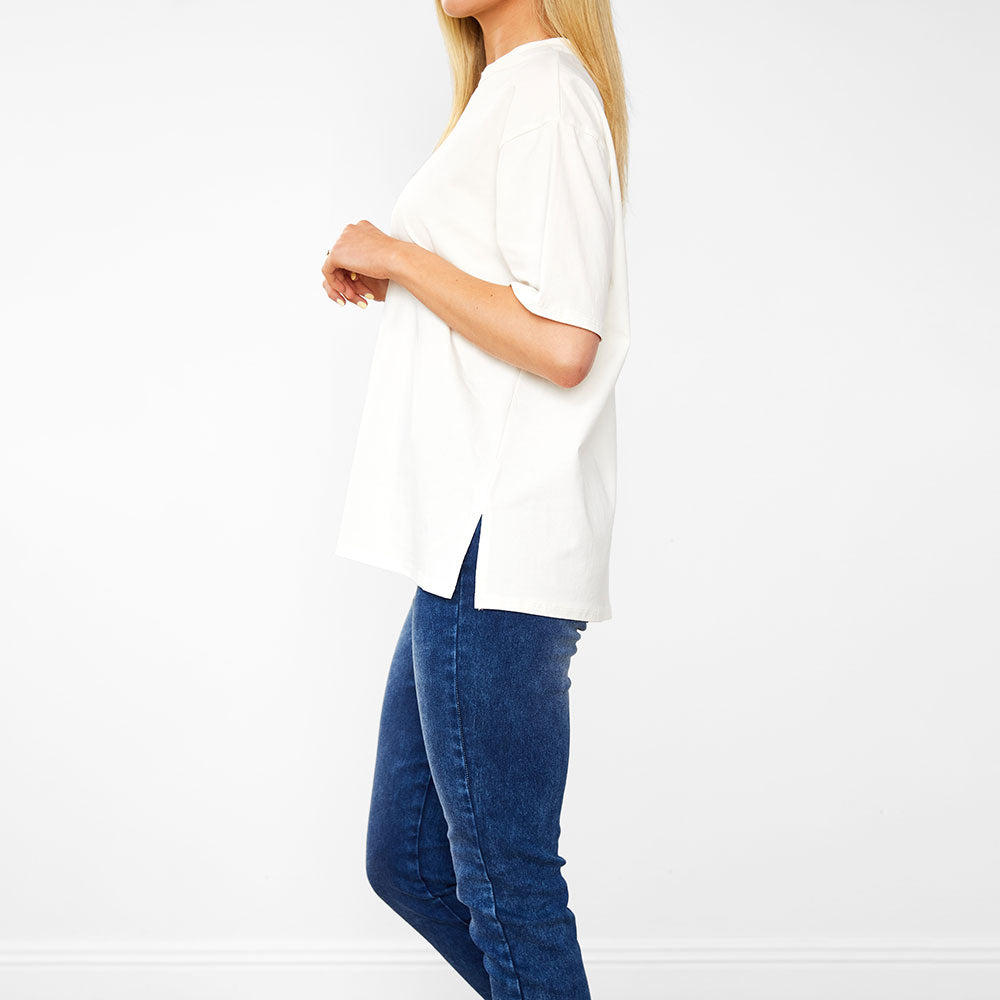 Tessa Trousers  (Green Grid) + Elle Top (cream) (2 for €53)