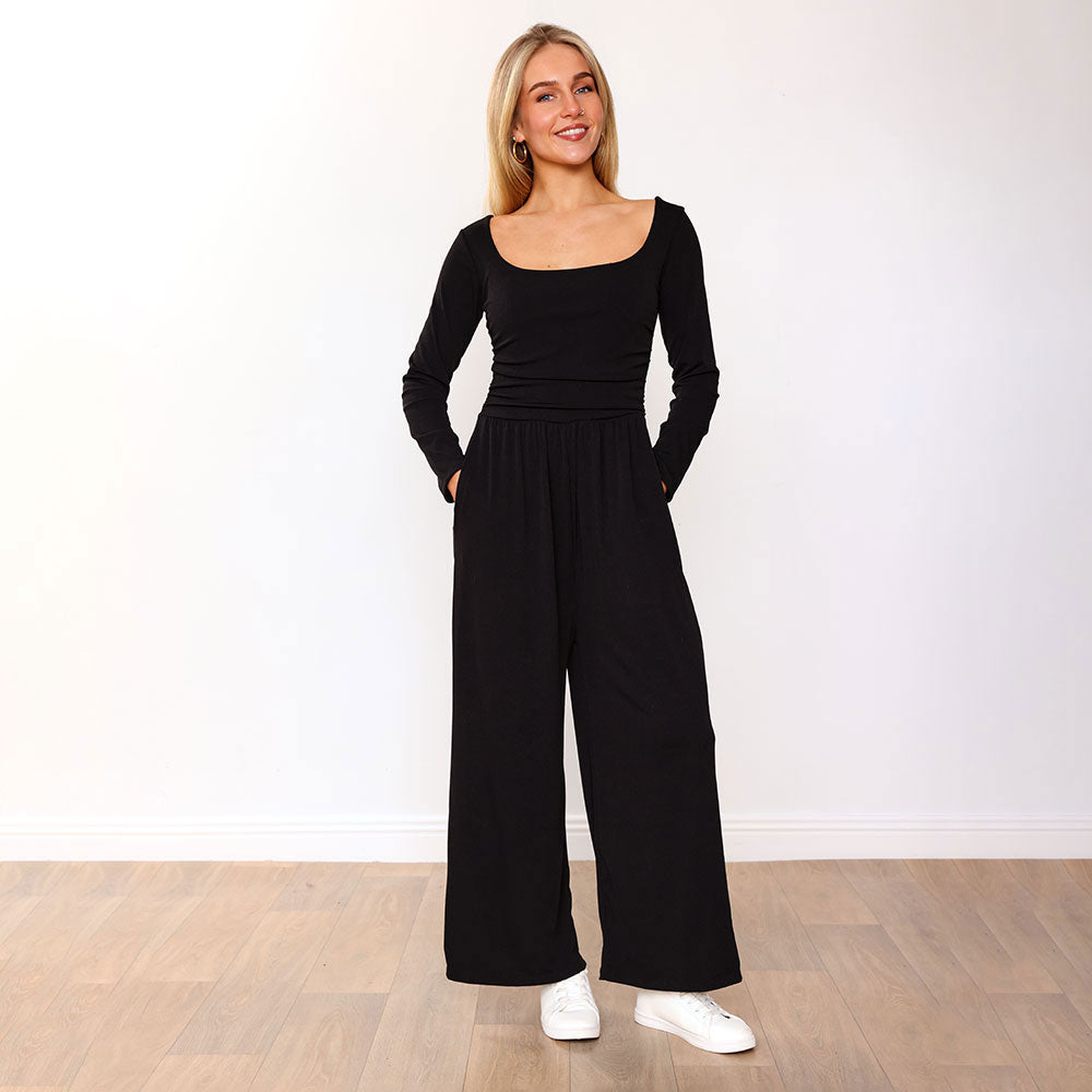 Elton Jumpsuit (Black)