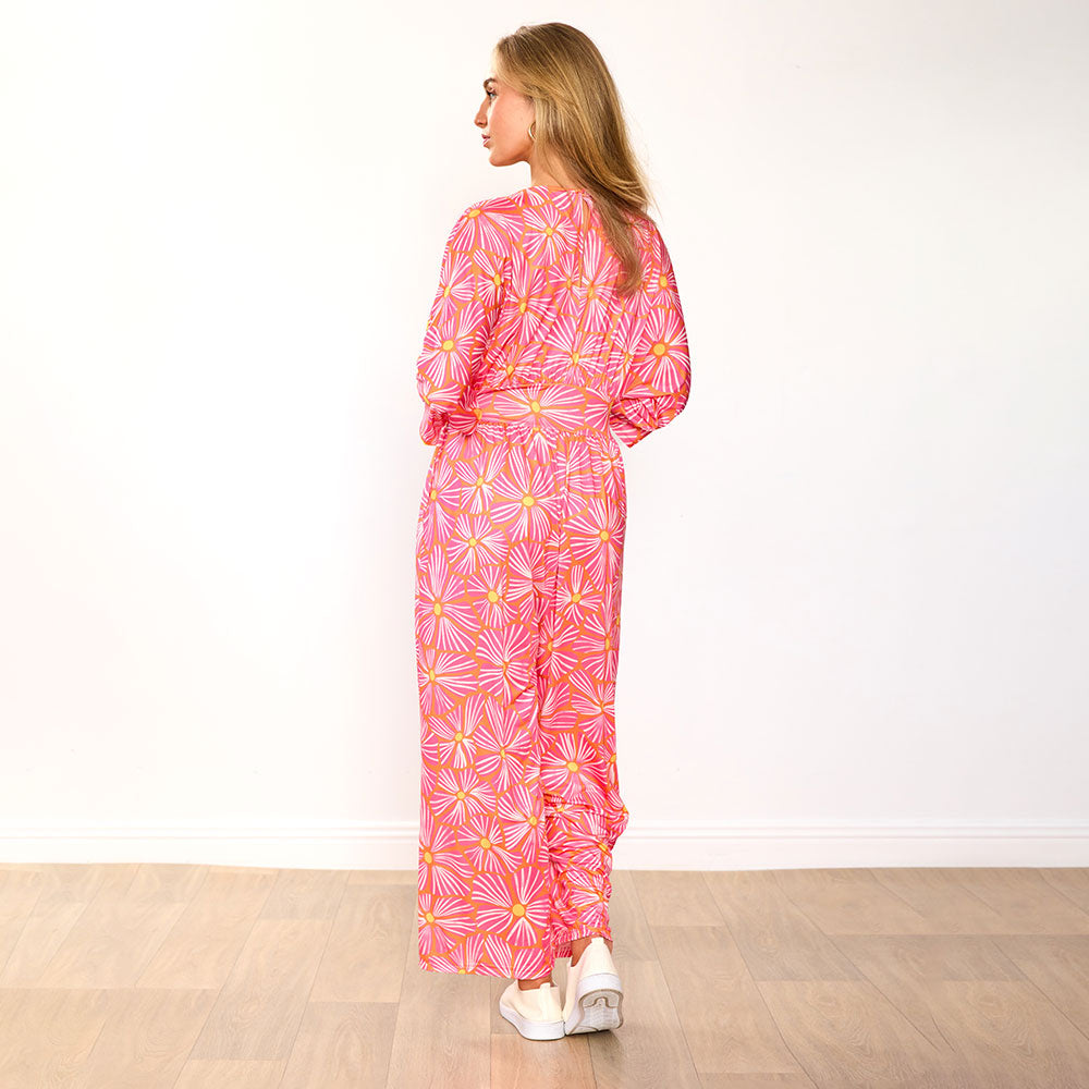 Ester Jumpsuit (Pink Bloom)