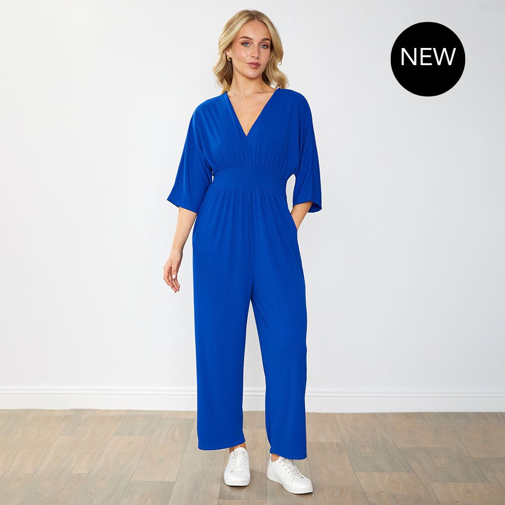 Ester Jumpsuit (Cobalt)