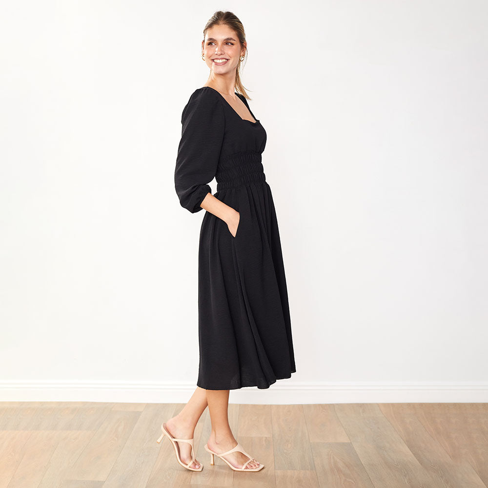 Evelyn Dress (Black)