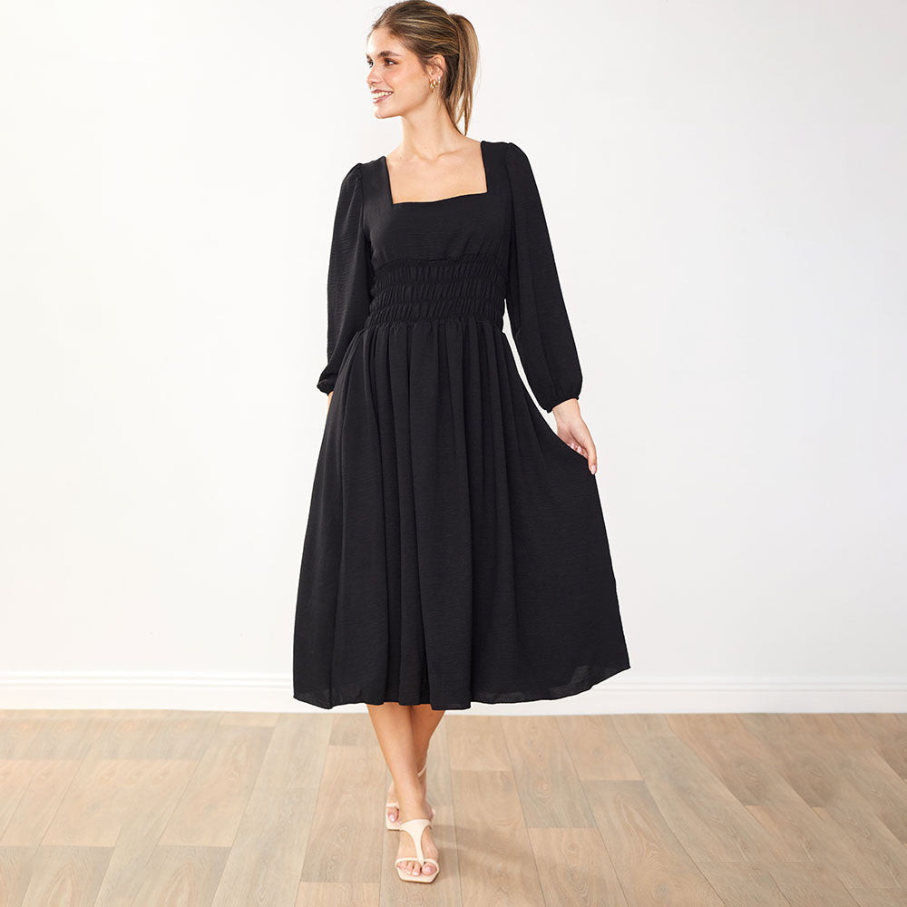 Evelyn Dress (Black)