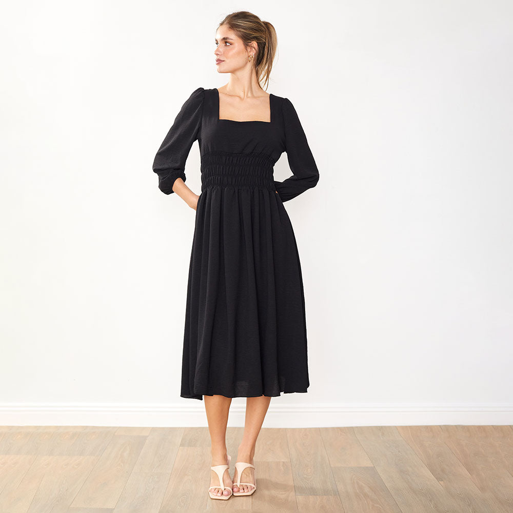 Evelyn Dress (Black)