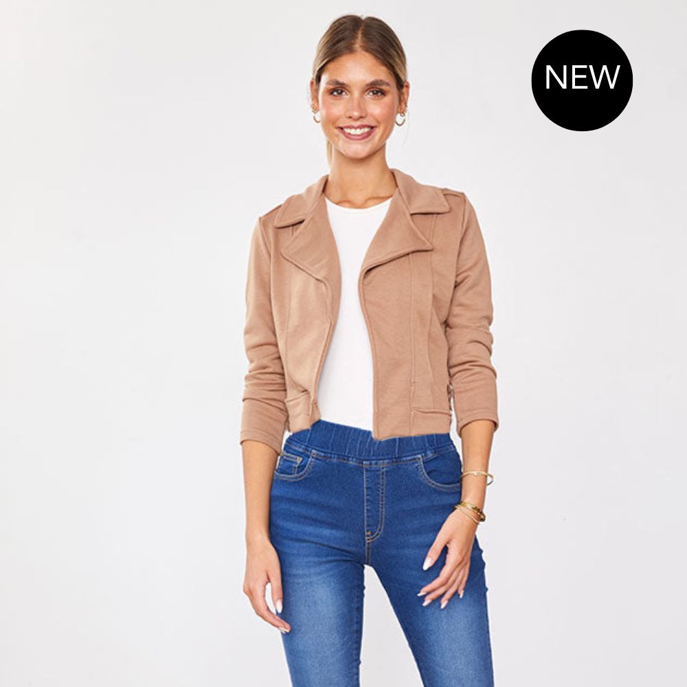 Ella Blazer (Tan)