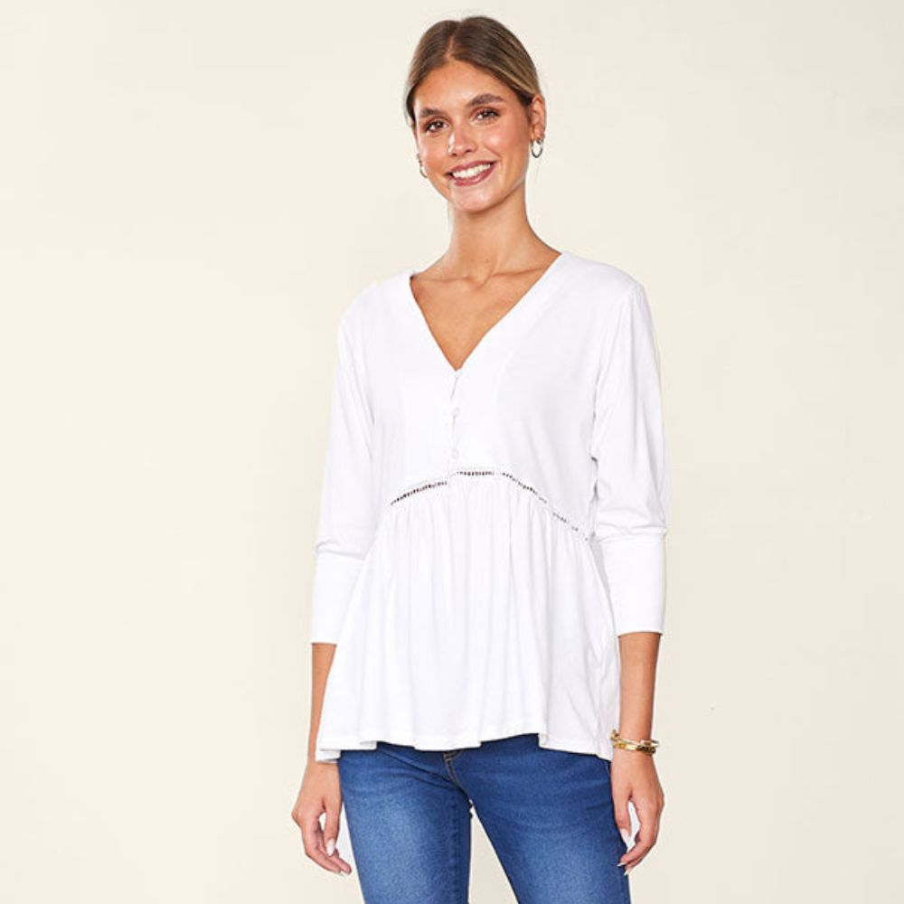 Leah Top (White)