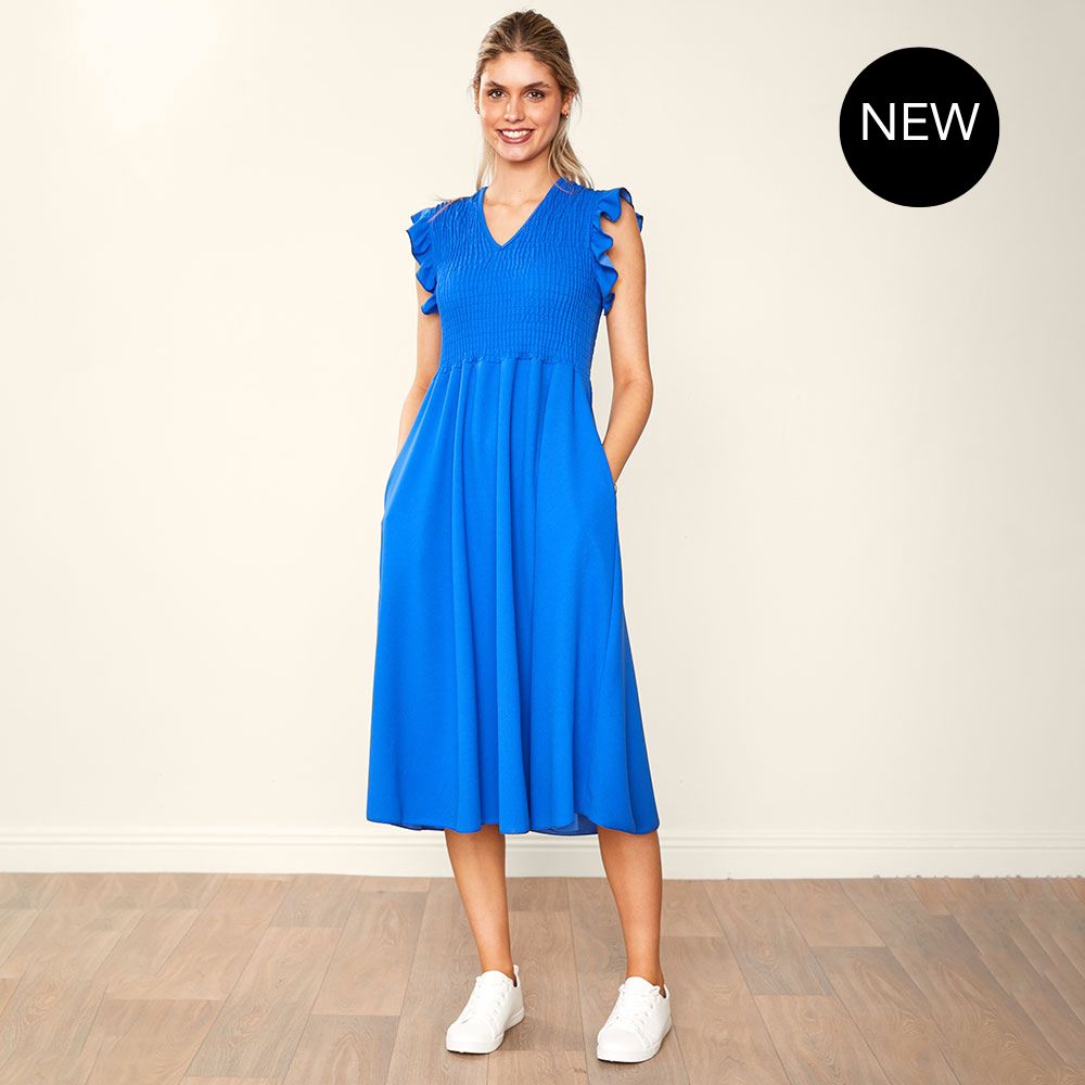 Sienna Dress (Blue)