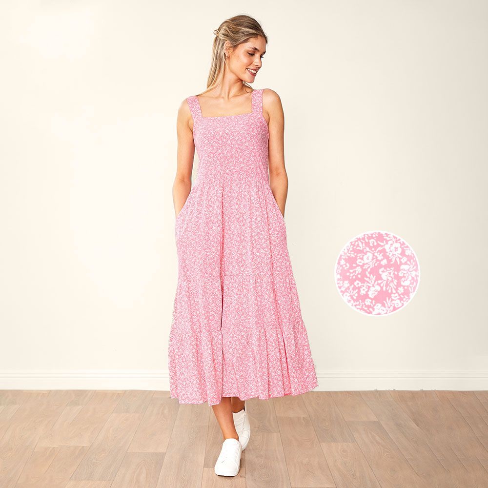 Diana Dress (Pink)