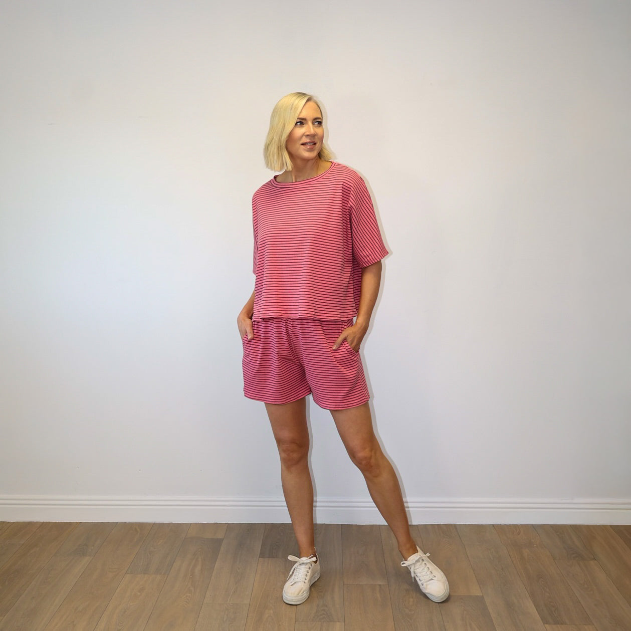 Felicity Top (Pink/Brown)