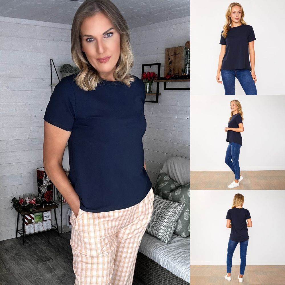 Mila Top (Navy)