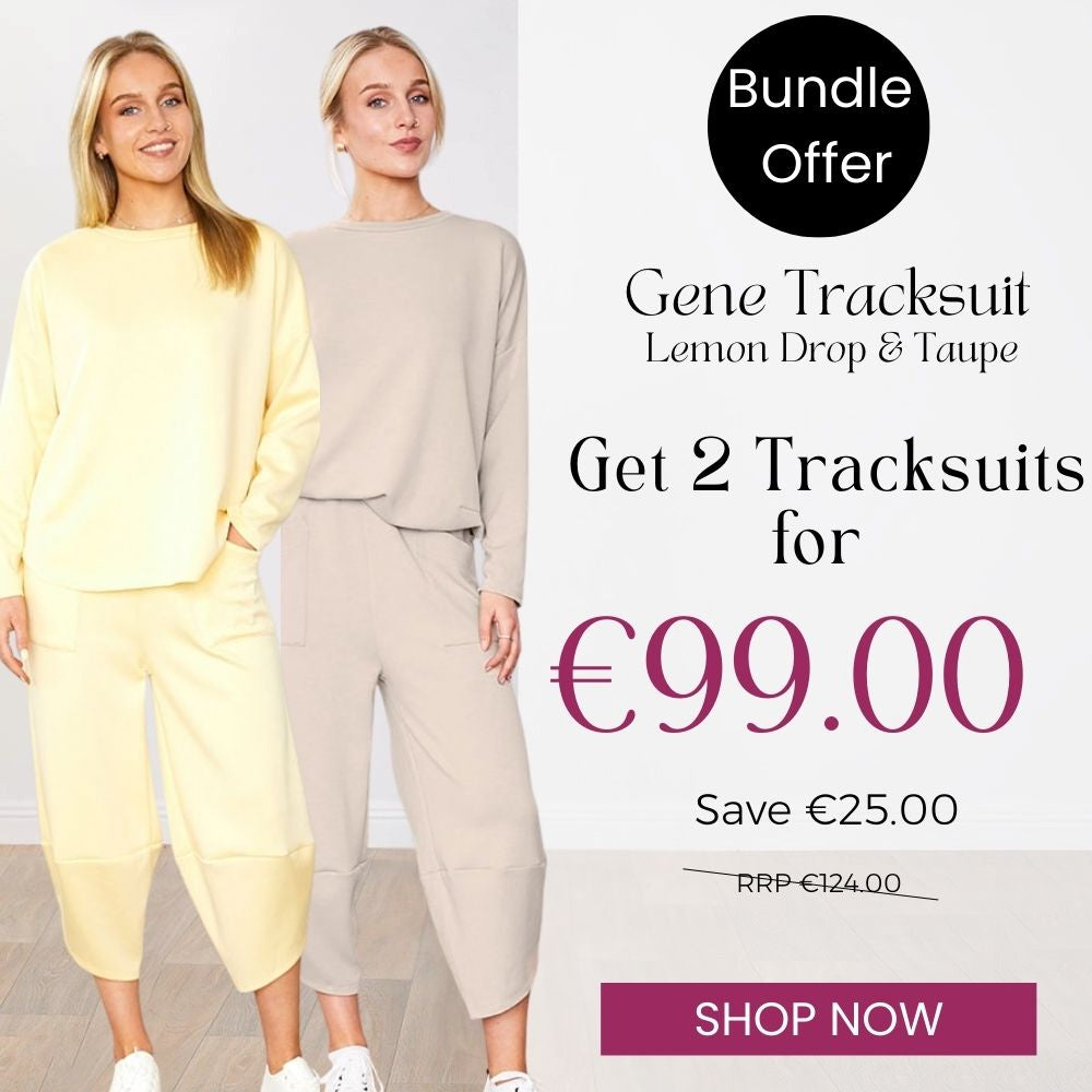 Gene Tracksuit (Taupe) & (Lemon Drop) for €99