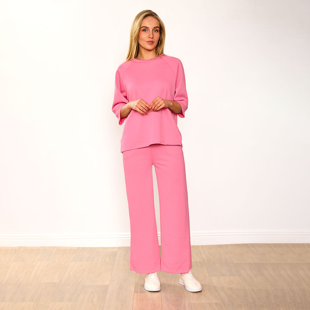 Gill Tracksuit in pink – women's tracksuit – view 3