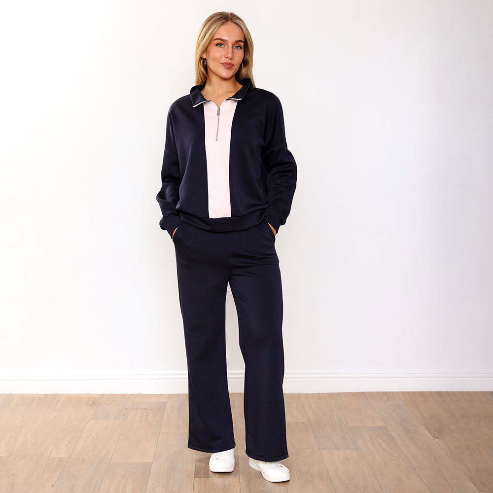 Hallie Tracksuit (Mauve/Pink) & (Navy/Pink) for €124.00