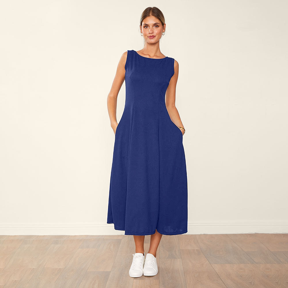 Hollie Dress (Navy)