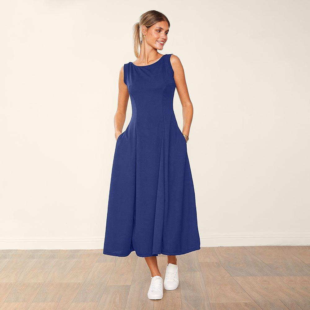 Hollie Dress (Navy)