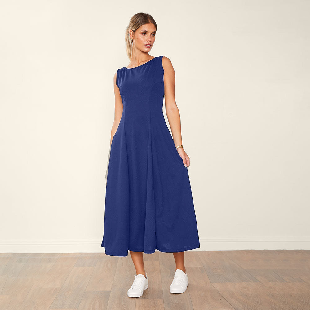 Hollie Dress (Navy)