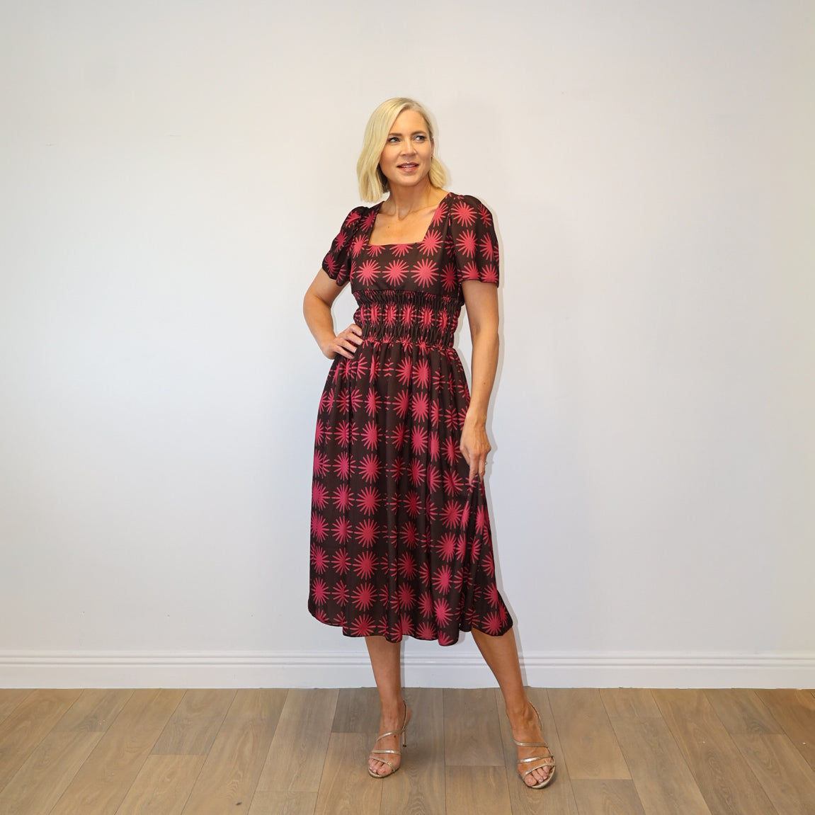Iris Dress (Pink Sun)
