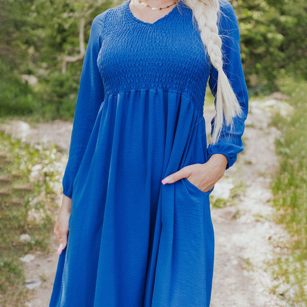 Isabelle Dress (Blue)